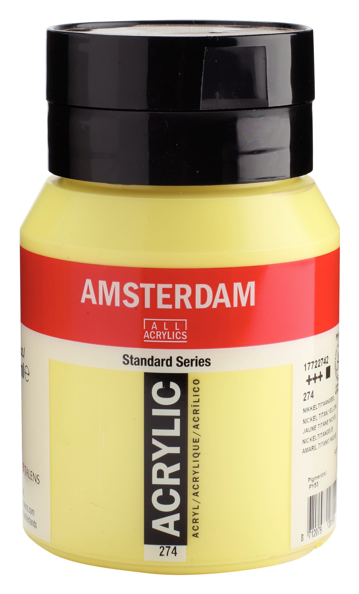 Talens Amsterdam Akrilik Boya 500 ml 274 Nickel Titanium