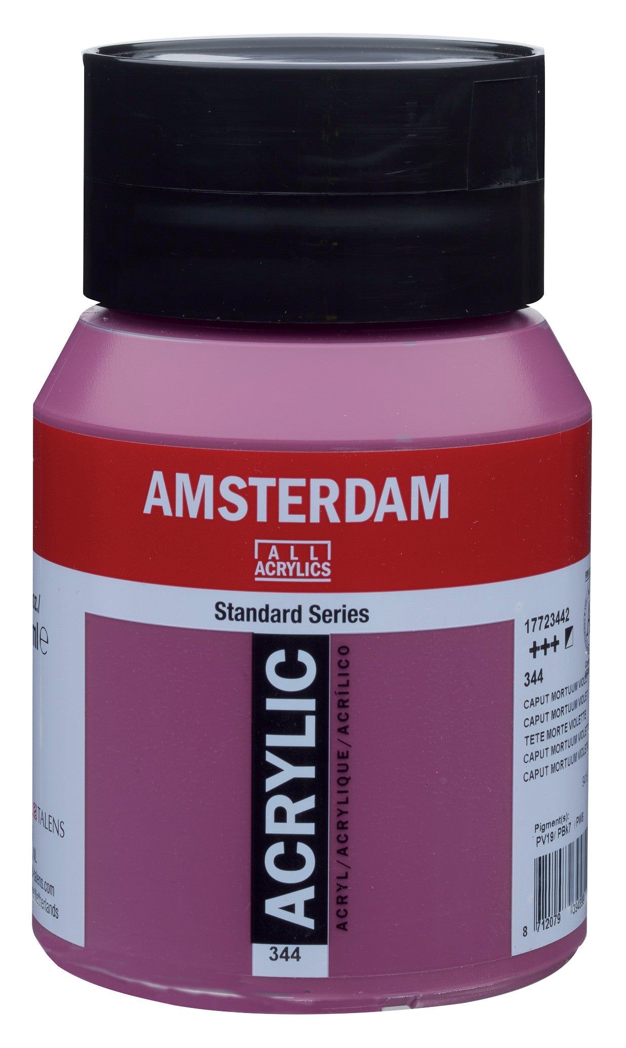Talens Amsterdam Akrilik Boya 500 ml 344 Caput Mortuum Violet