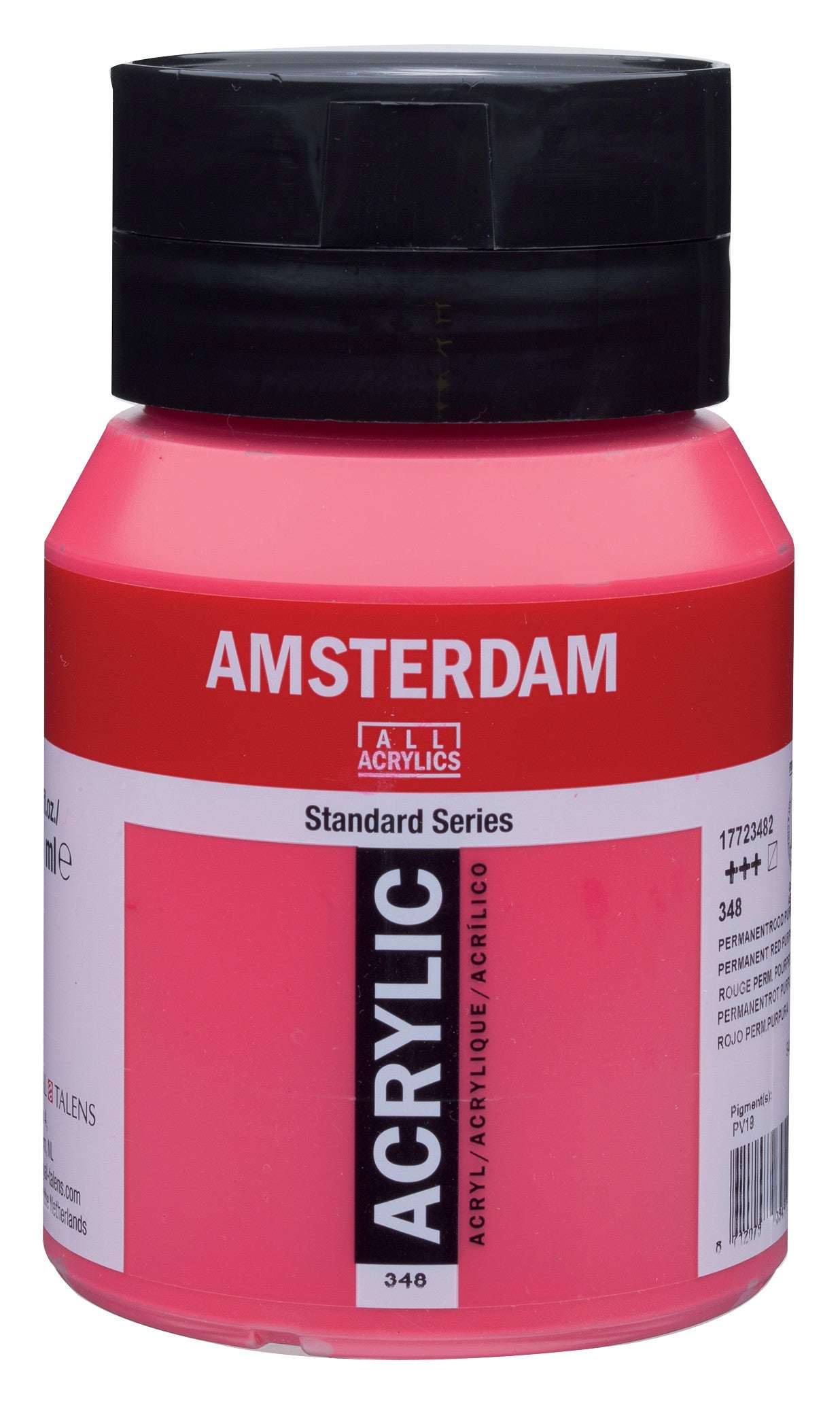 Talens Amsterdam Akrilik Boya 500 ml 348 Permanent Red Purple