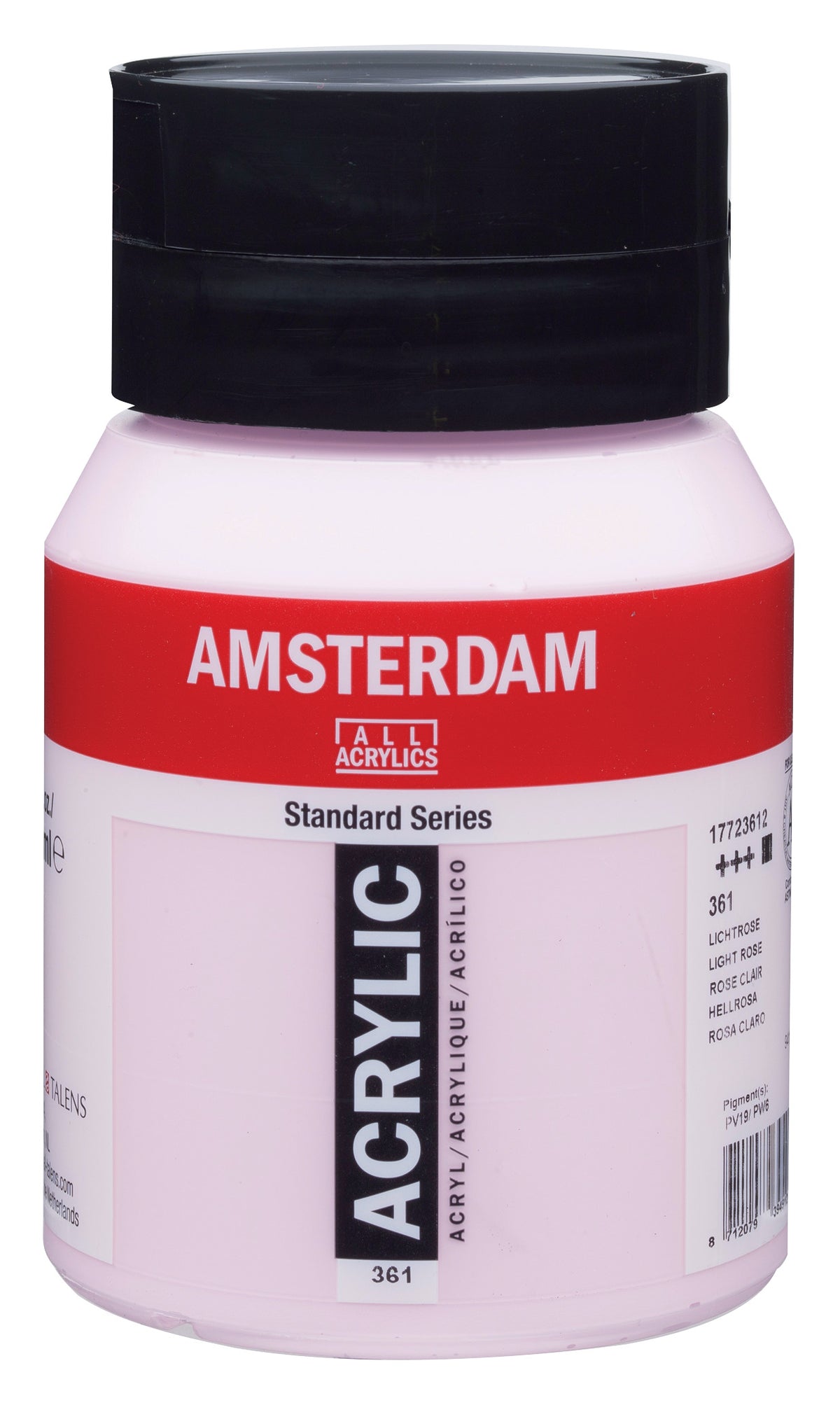 Talens Amsterdam Standard Acrylic Paint 500 ml 361 Light Rose