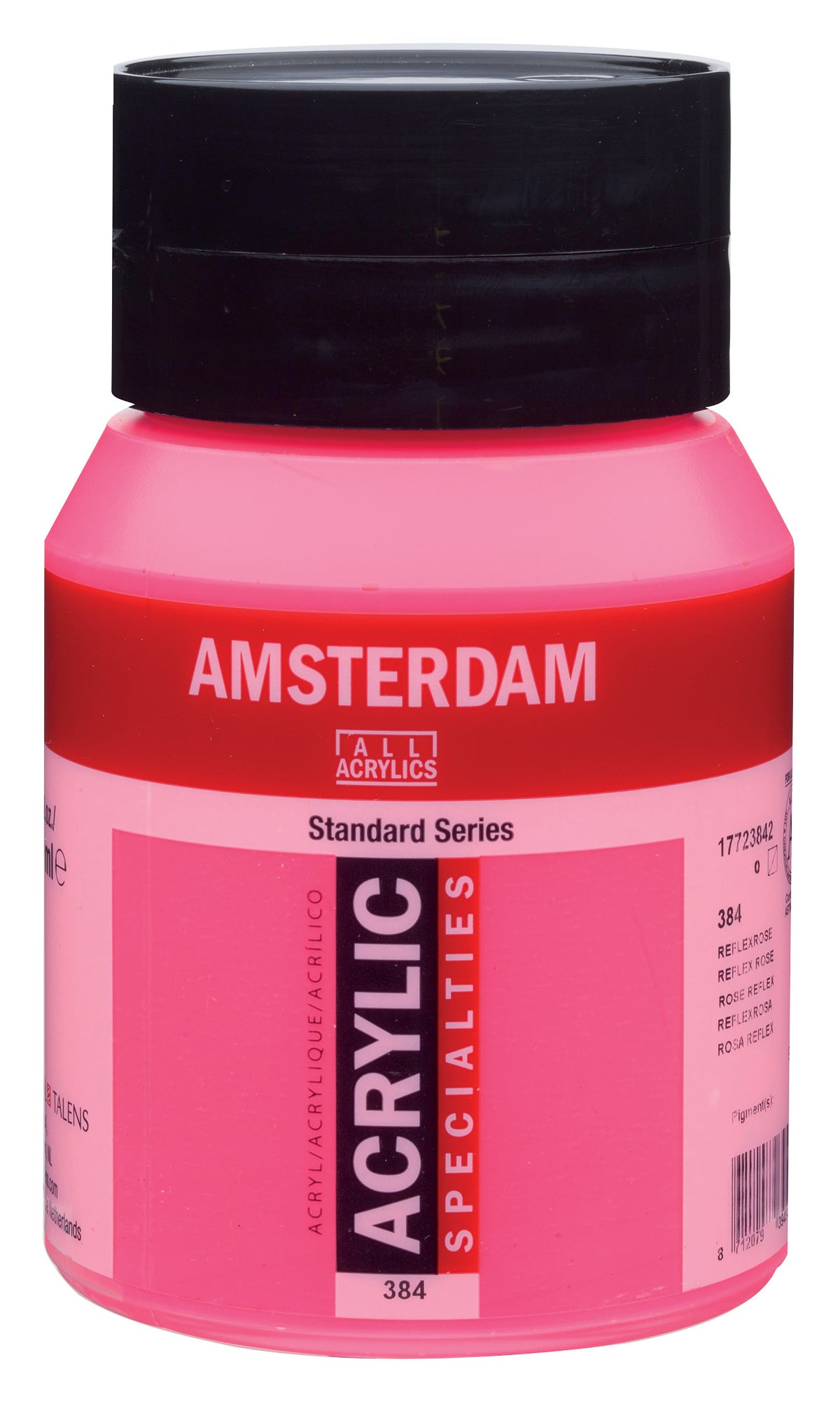 Talens Amsterdam Standard Acrylic Paint 500 ml 384 Reflex Rose