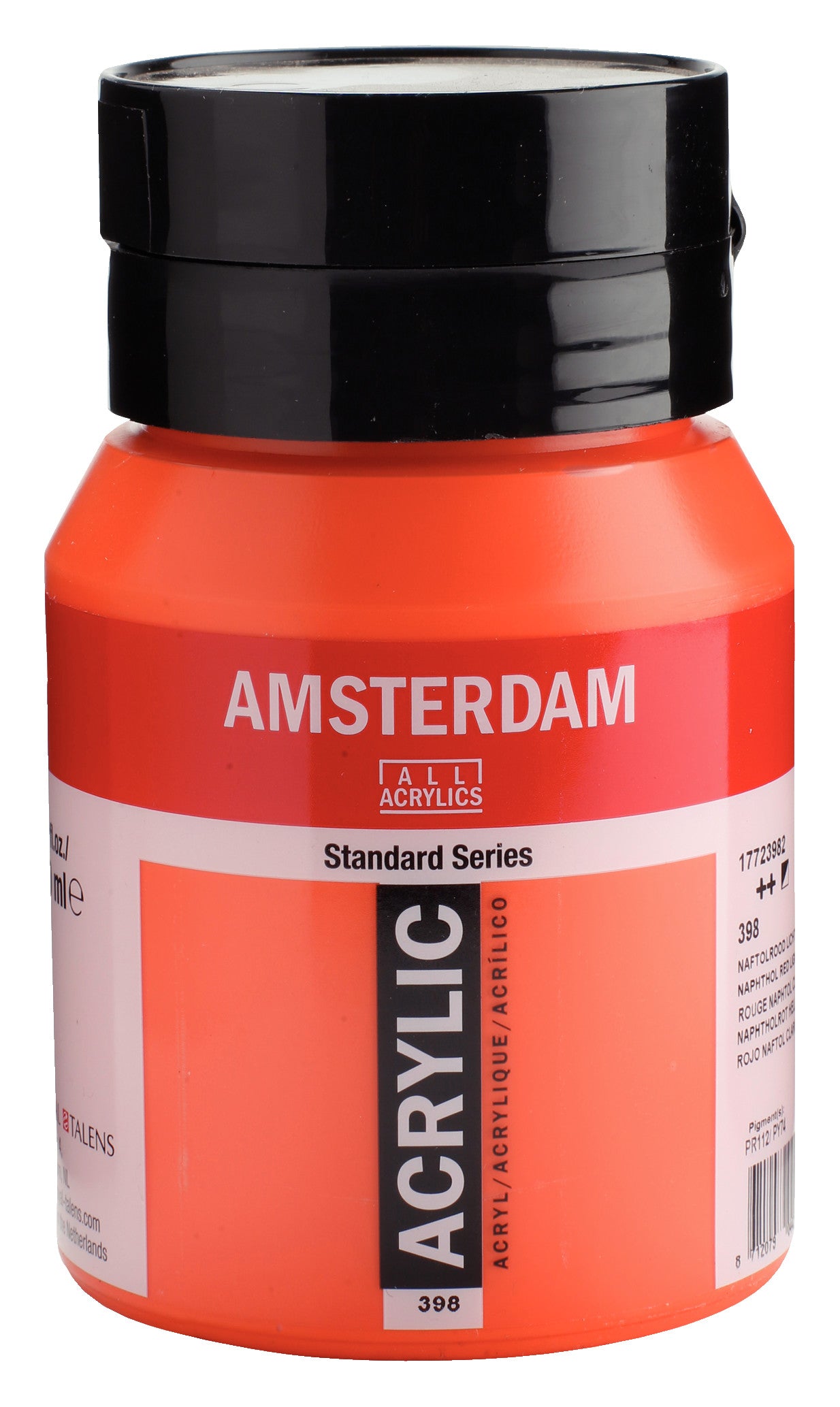 Talens Amsterdam Acrylic Paint 500 ml 398 Naphtholol Red L