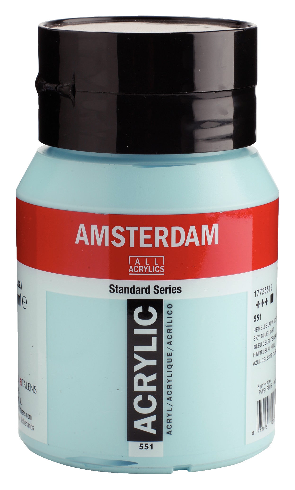 Talens Amsterdam Akrilik Boya 500 ml 551 Sky Blue Light