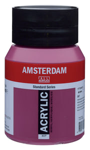 Talens Amsterdam Akrilik Boya 500 ml 567 Permanent Red Violet