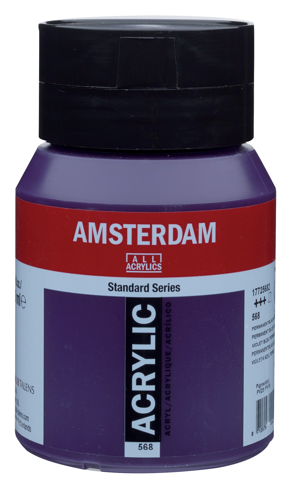 Talens Amsterdam Standard Akrilik Boya 500 ml 568 Permanent Blue Violet