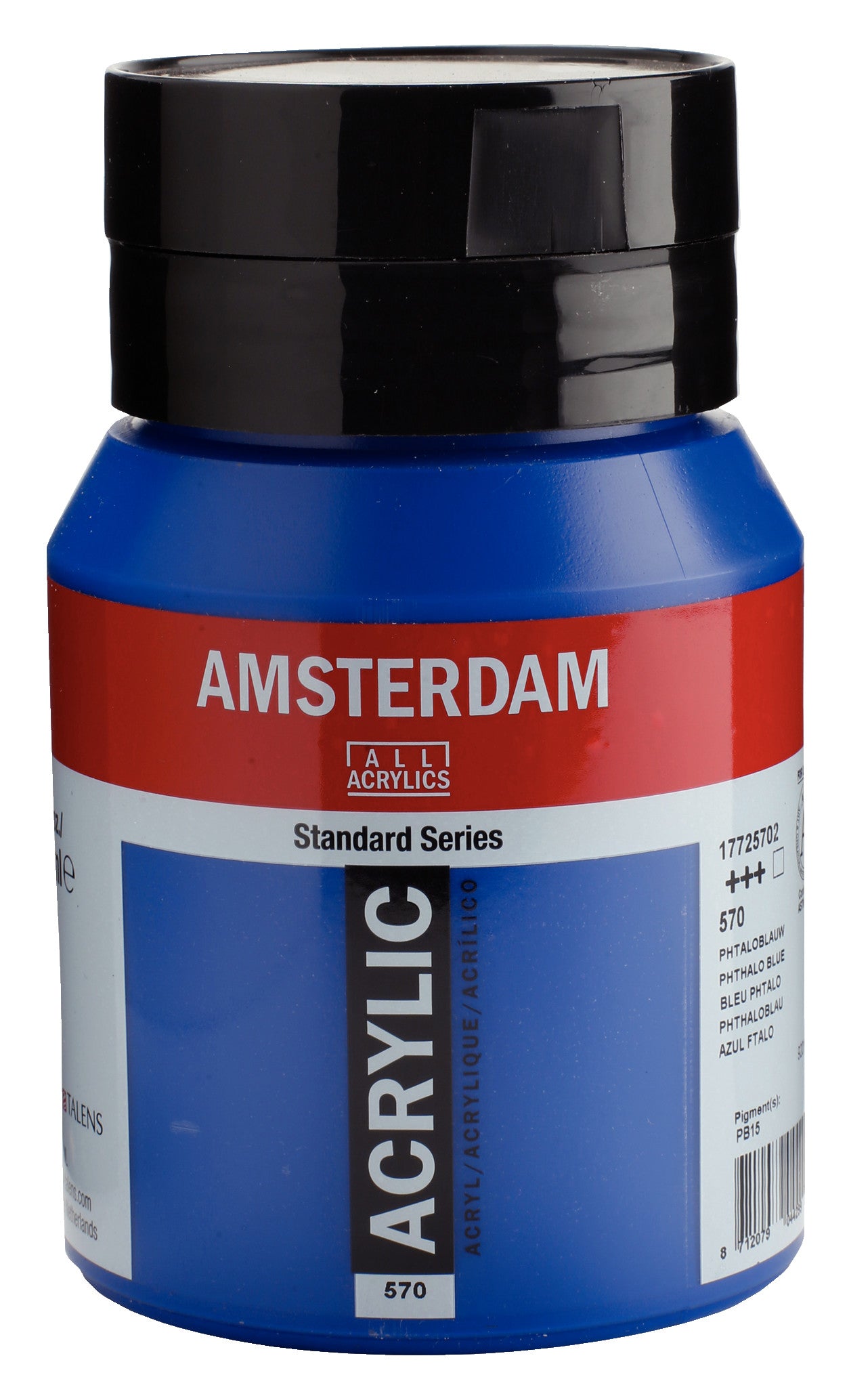 Talens Amsterdam Standard Akrilik Boya 500 ml 570 Phthalo Blue