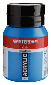 Talens Amsterdam Standard Akrilik Boya 500 ml 572 Primary Cyan