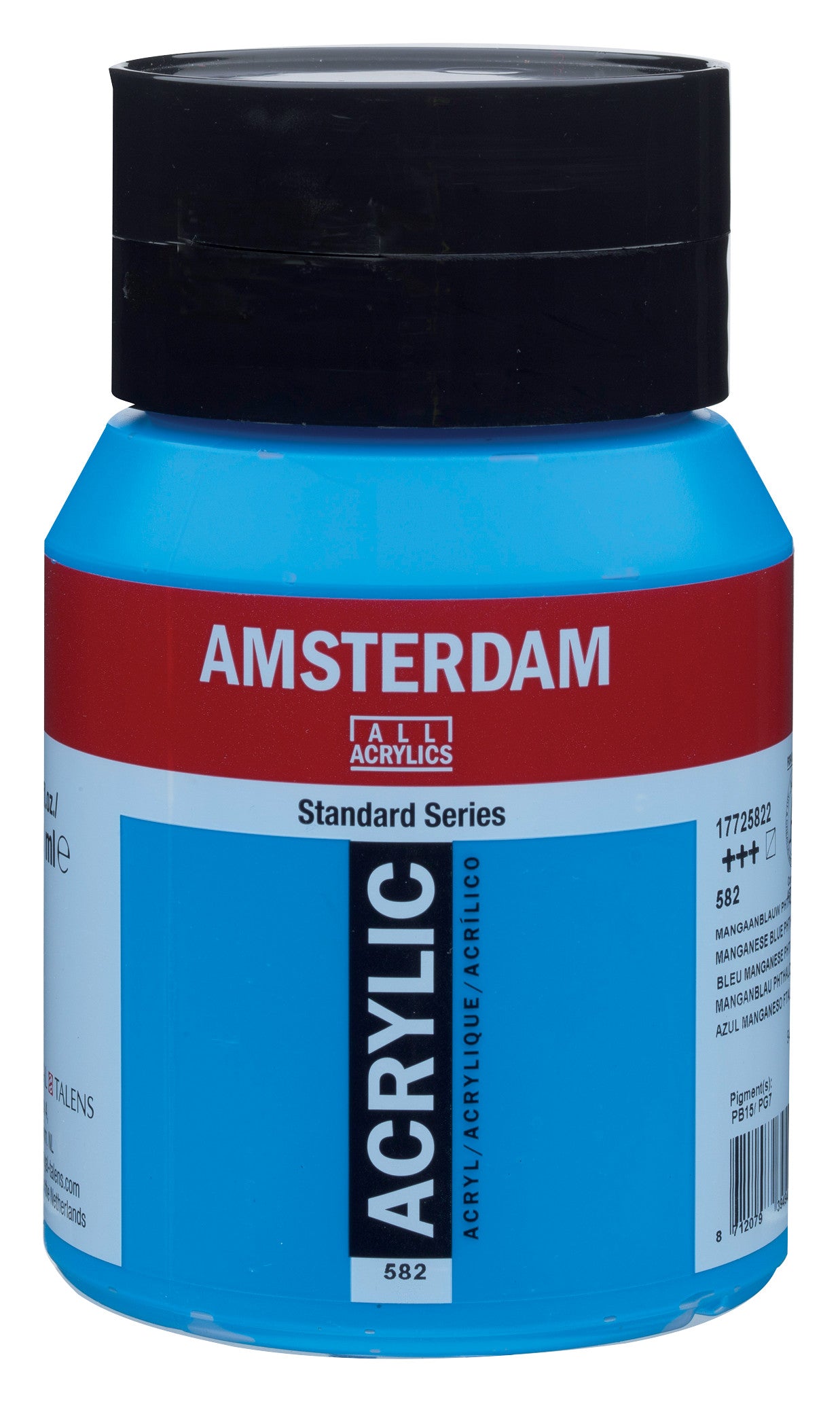 Talens Amsterdam Akrilik Boya 500 ml 582 Manganase Blue