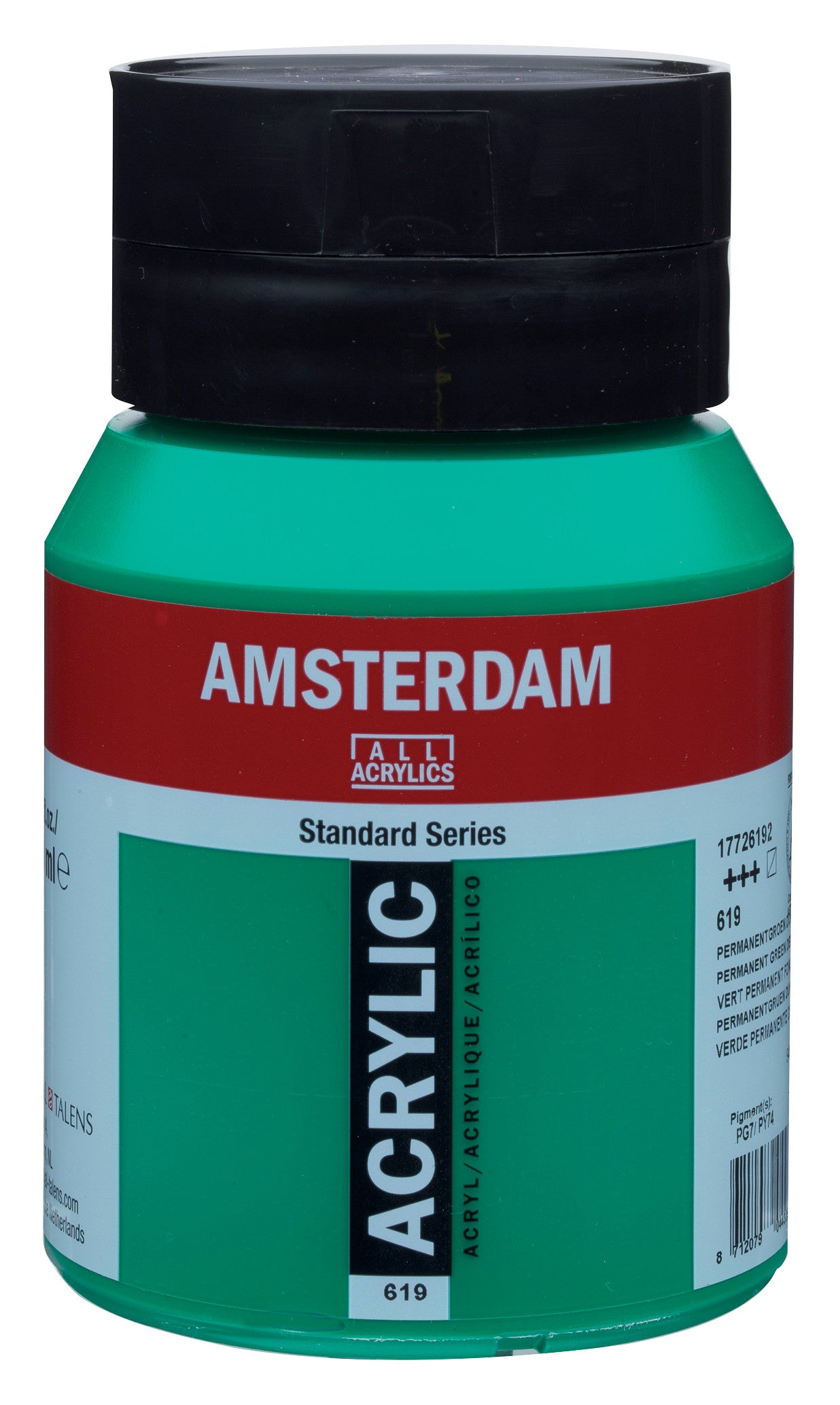 Talens Amsterdam Standard Akrilik Boya 500 ml 619 Permanent Green Deep