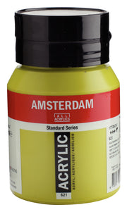 Talens Amsterdam Acrylic Paint 500 ml 621 Olive Green Ligh
