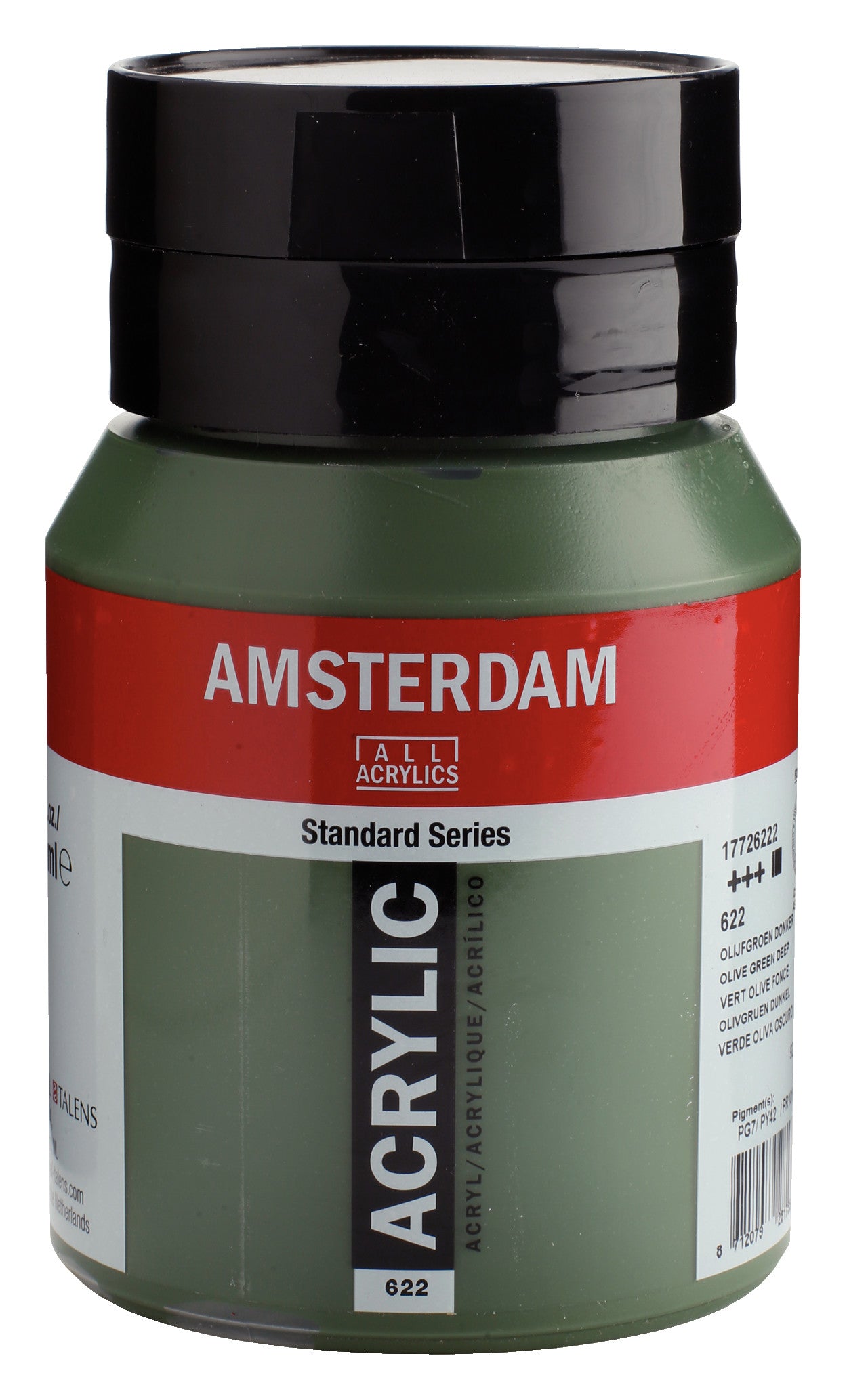 Talens Amsterdam Standard Akrilik Boya 500 ml 622 Olive Green Deep
