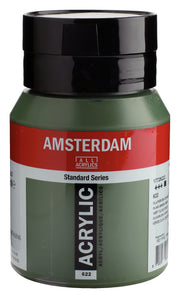 Talens Amsterdam Standard Akrilik Boya 500 ml 622 Olive Green Deep