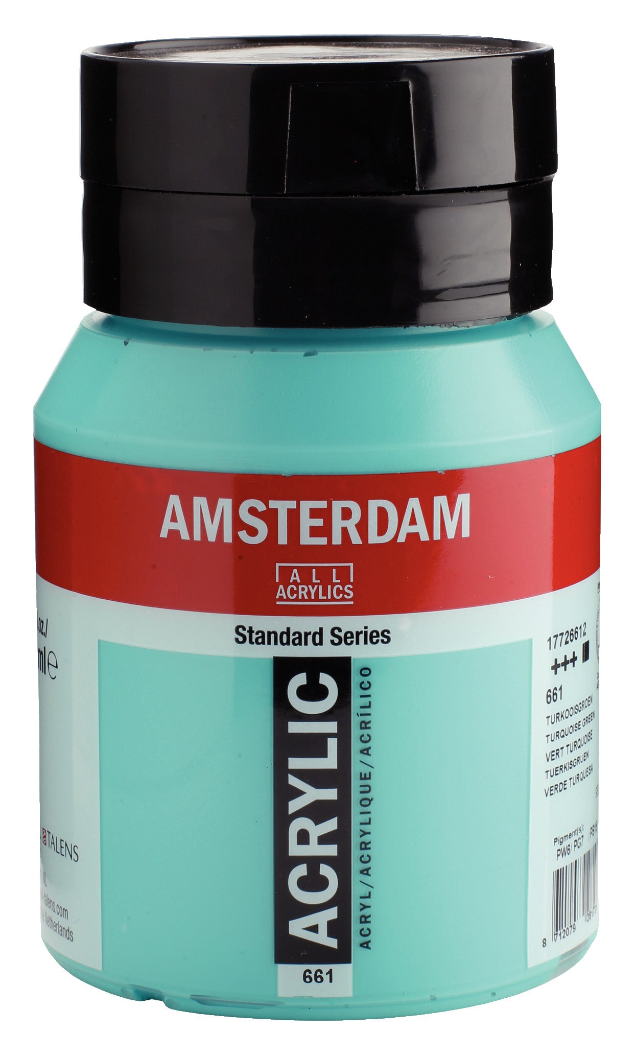 Talens Amsterdam Akrilik Boya 500 ml 661 Turquoise Green