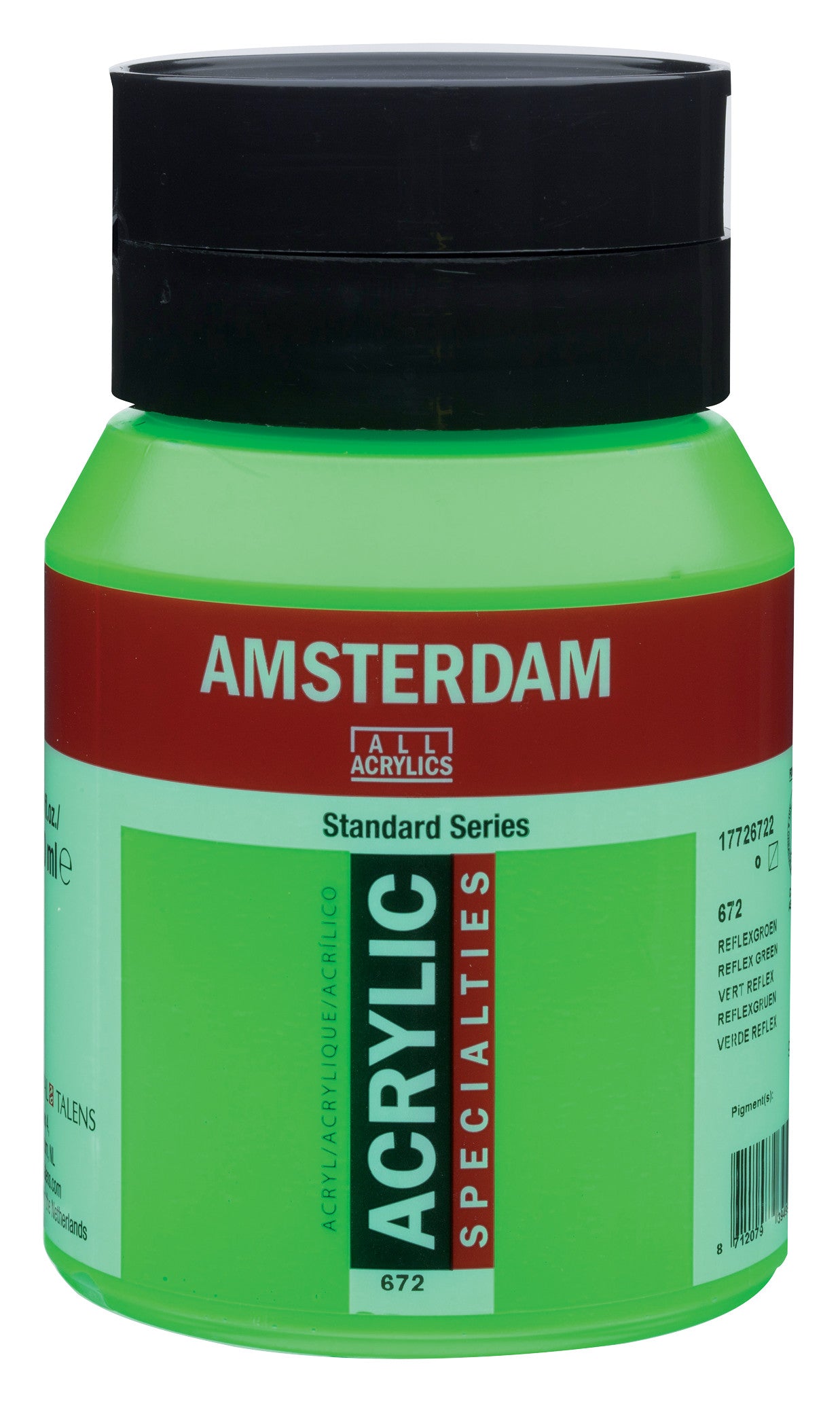 Talens Amsterdam Standard Akrilik Boya 500 ml 672 Reflex Grn