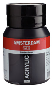 Talens Amsterdam Standard Akrilik Boya 500 ml 702 Lamp Black
