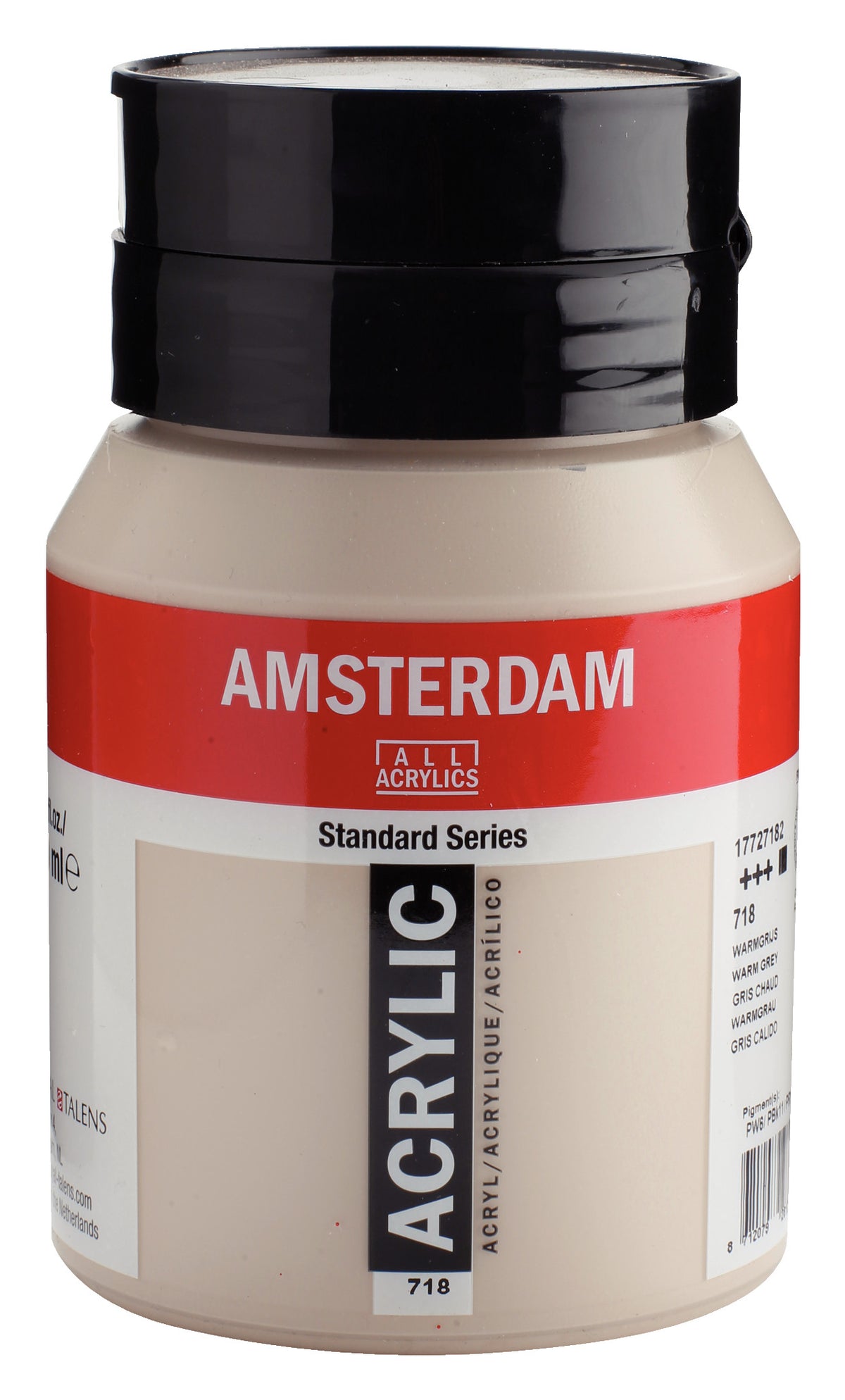 Talens Amsterdam Standard Akrilik Boya 500 ml 718 Warm Grey