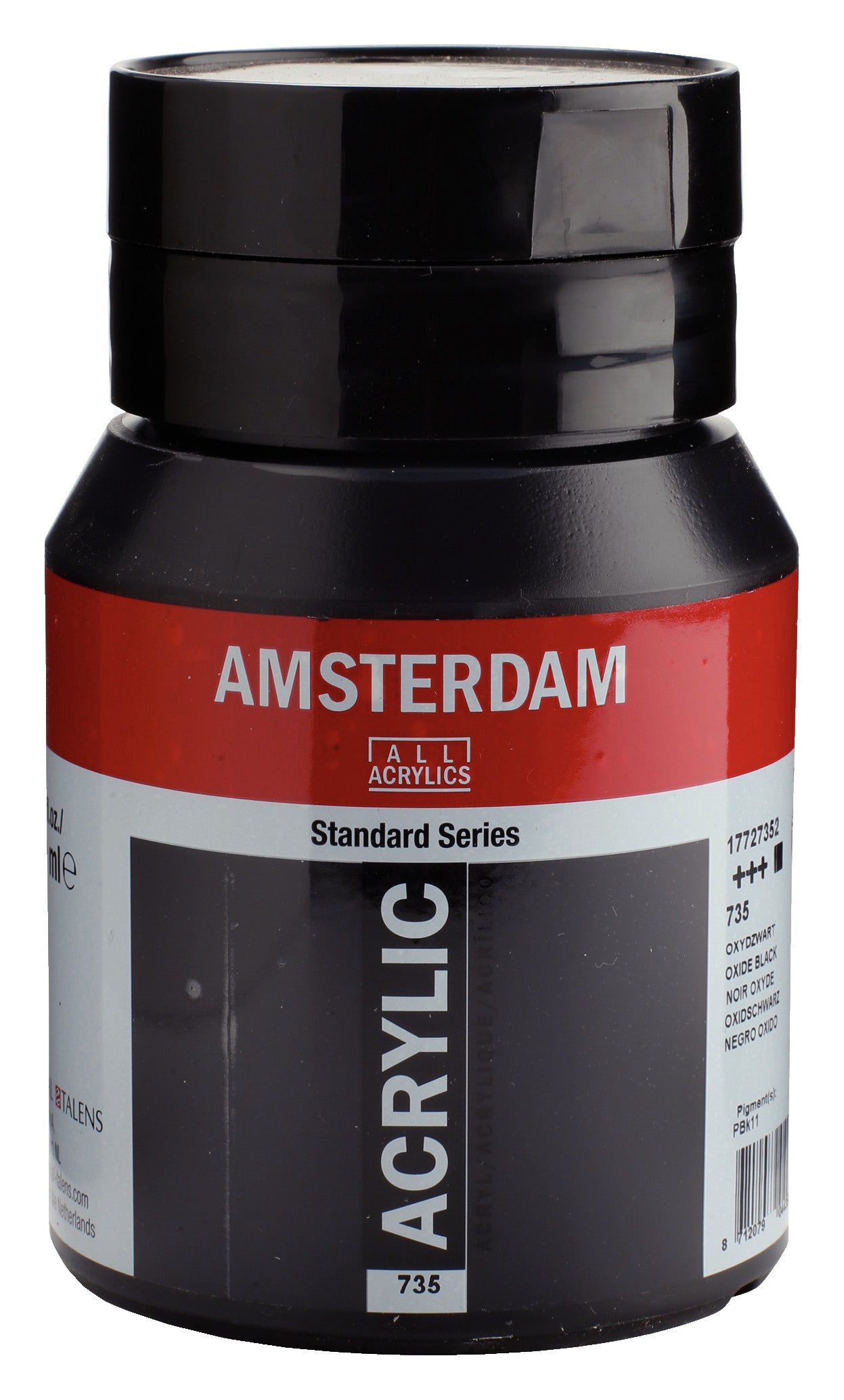 Talens Amsterdam Akrilik Boya 500 ml 735 Oxide Black