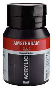 Talens Amsterdam Akrilik Boya 500 ml 735 Oxide Black