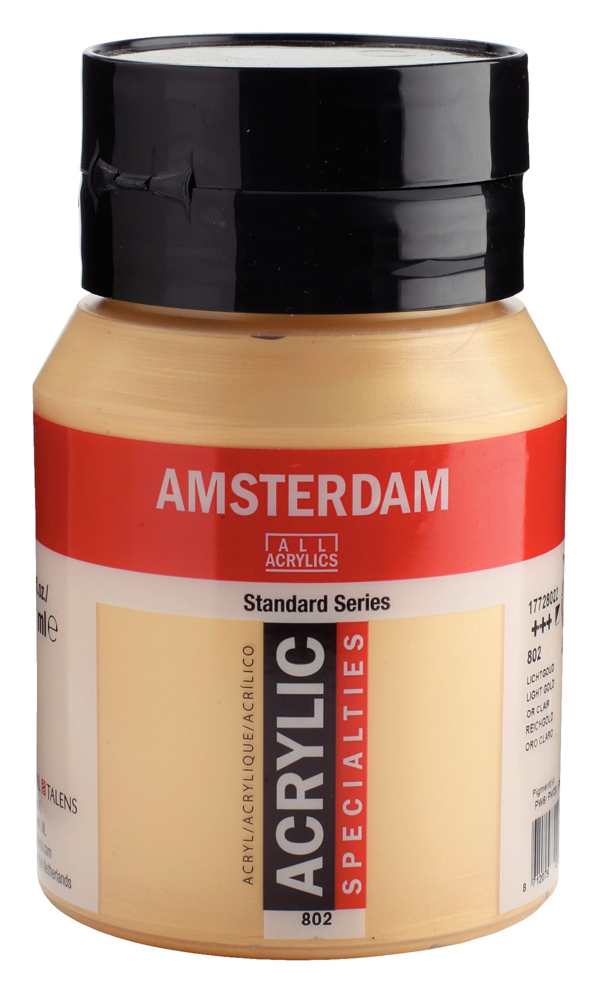 Talens Amsterdam Standard Akrilik Boya 500 ml 802 Light Gold