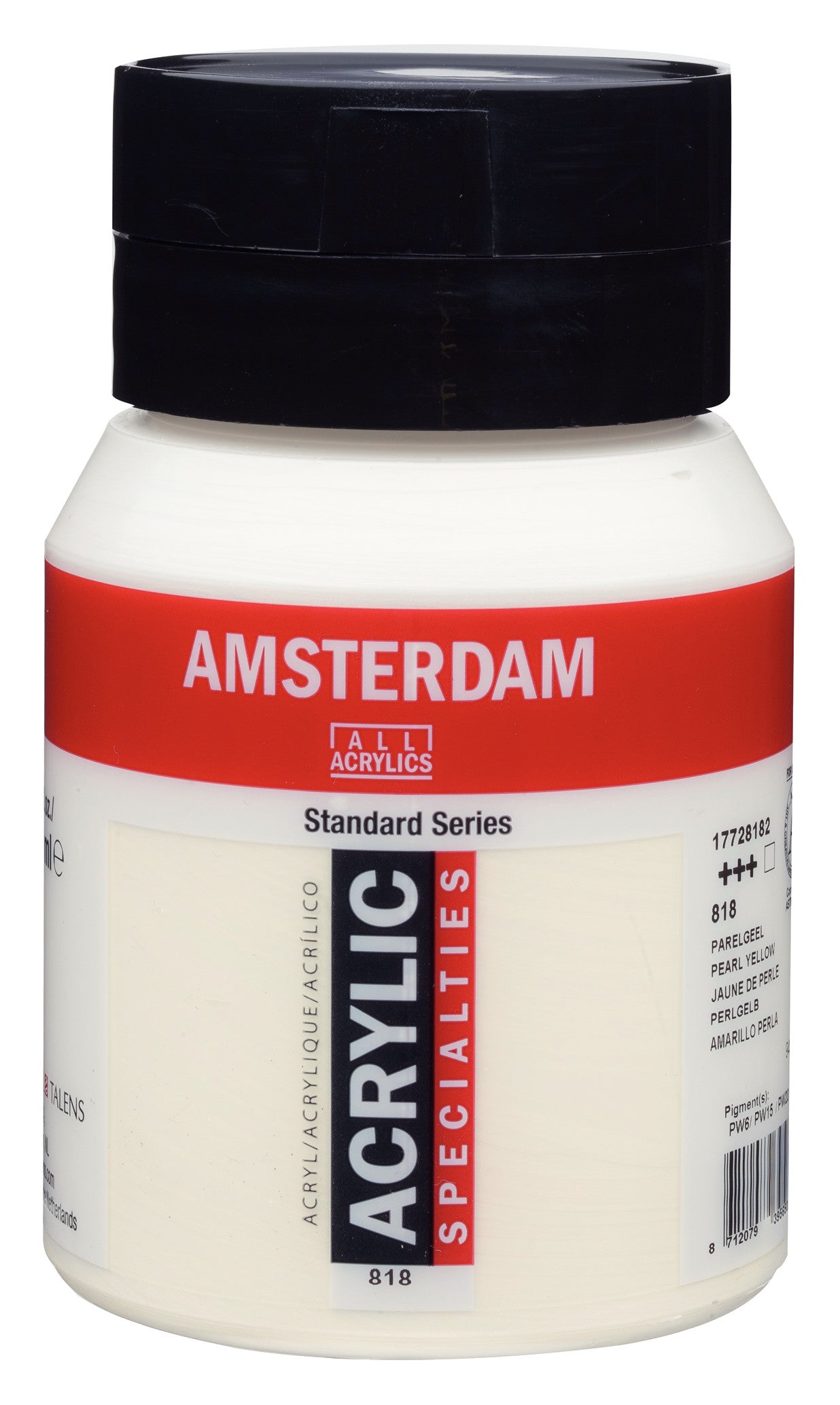 Talens Amsterdam Akrilik Boya 500 ml 818 Pearl Yellow