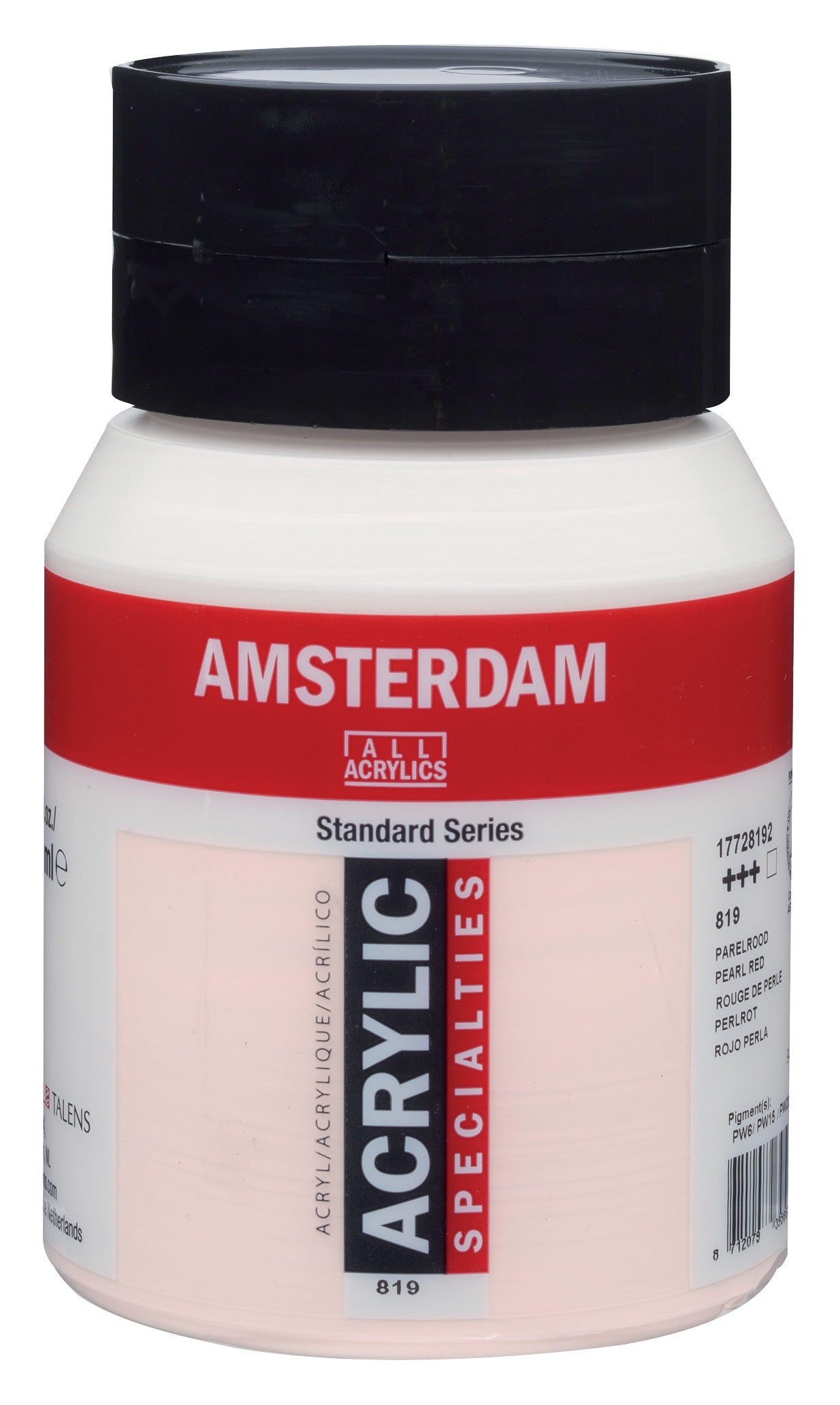 Talens Amsterdam Akrilik Boya 500 ml 819 Pearl Red