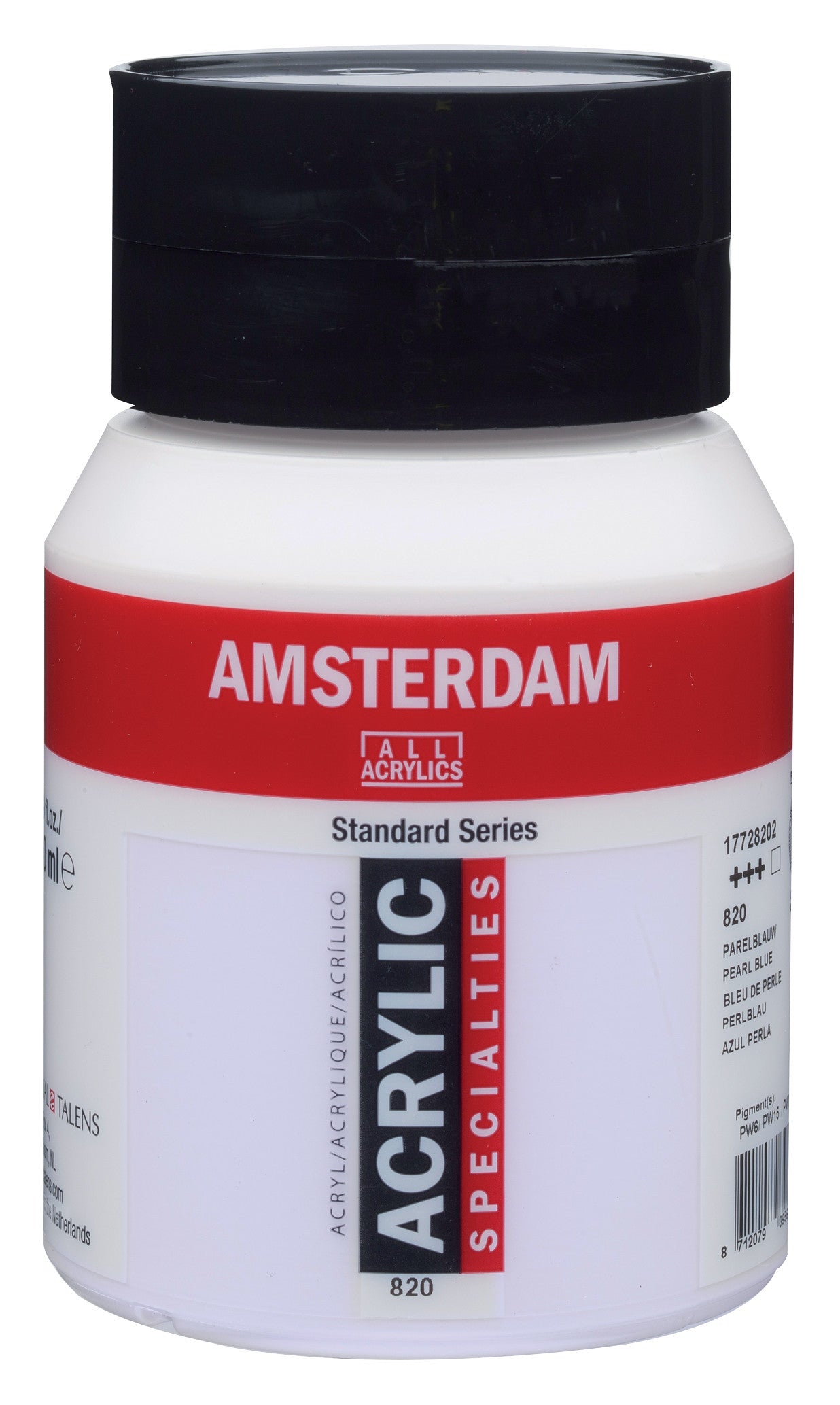 Talens Amsterdam Akrilik Boya 500 ml 820 Pearl Blue