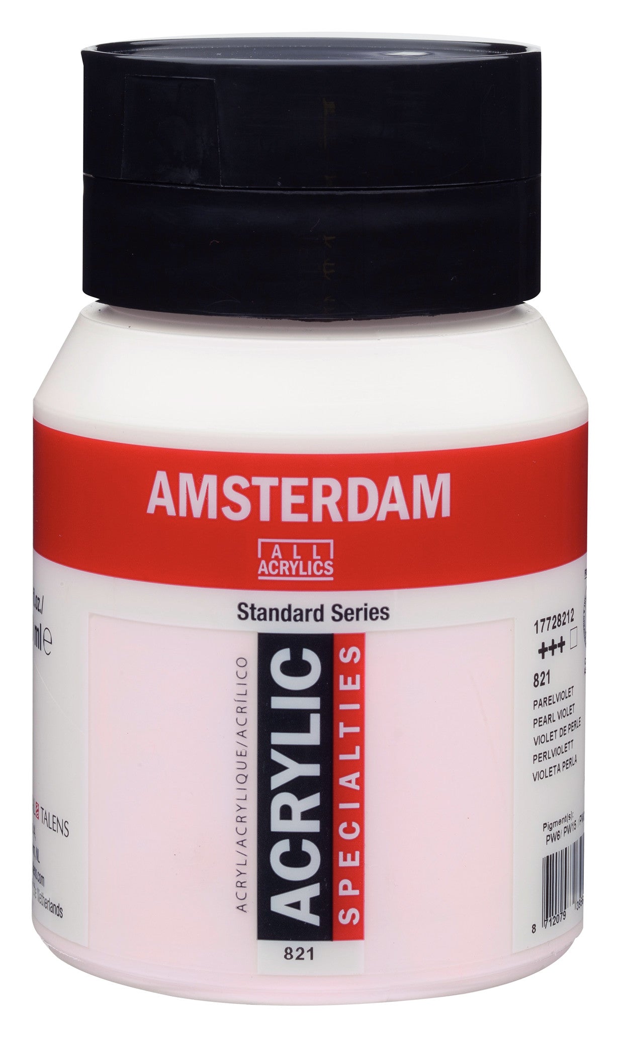 Talens Amsterdam Akrilik Boya 500 ml 821 Pearl Violet
