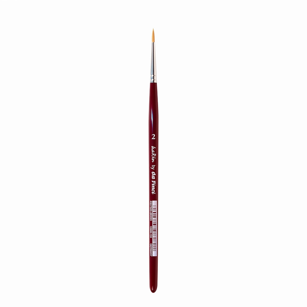 Karin By Da Vinci Sentetik Yuvarlak Sulu Boya Fırçası Seri 123 No:2
