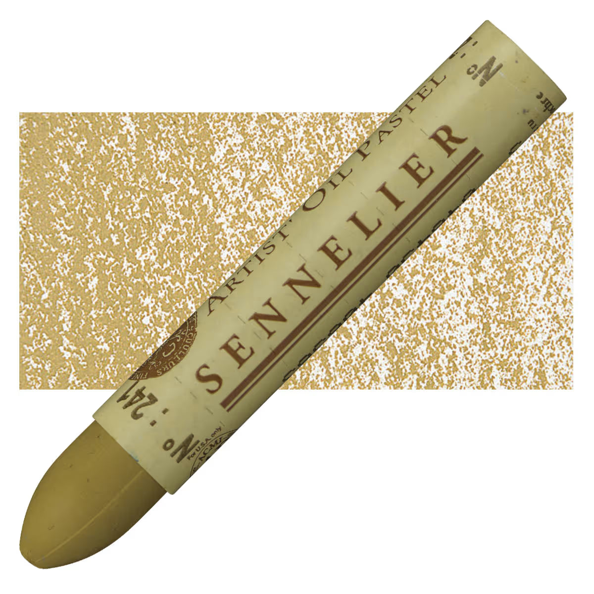 Sennelier Oil Pastel Grey Brown Ochre No:241
