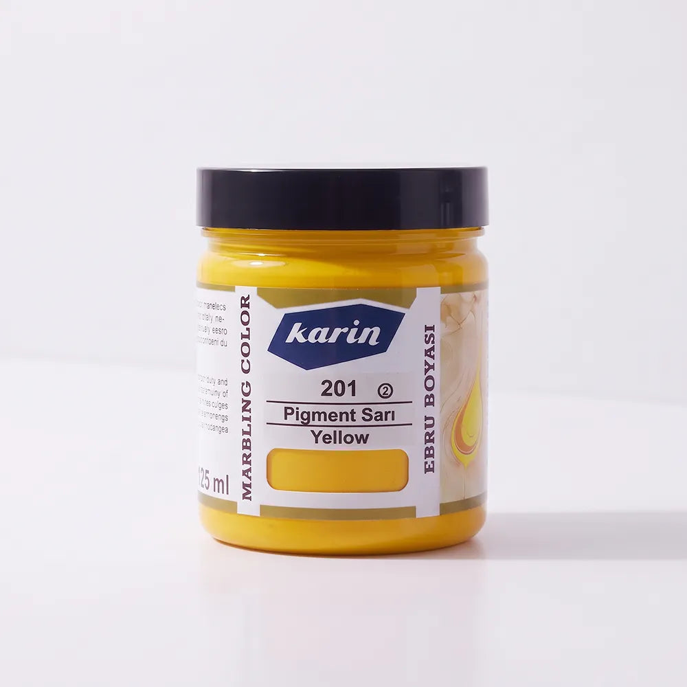 Karin Ebru Boyası 201 Pigment Sarı 105 ml