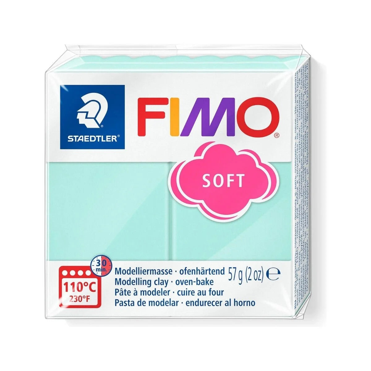 Fimo Soft Polimer Kil Mint 57 gr