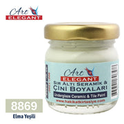 Art Elegant Seramik ve Çini Boya 40 gr 8869 Elma Yeşili