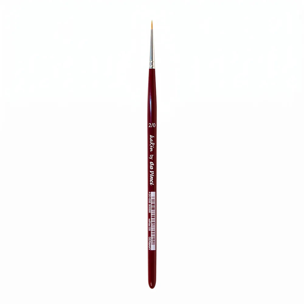 Karin By Da Vinci Sentetik Yuvarlak Sulu Boya Fırçası Seri 123 No:2/0