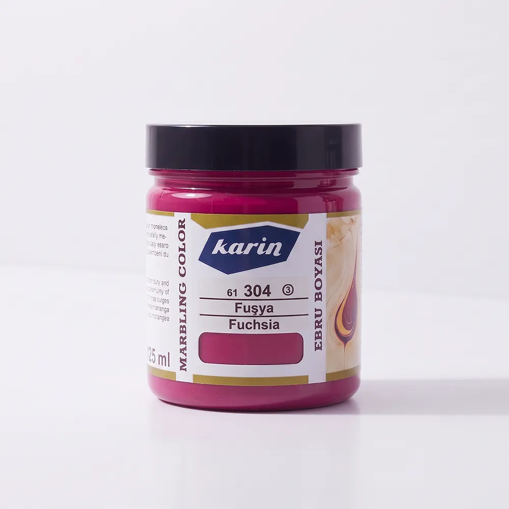 Karin Ebru Boyası 304 Fuşya 105 ml