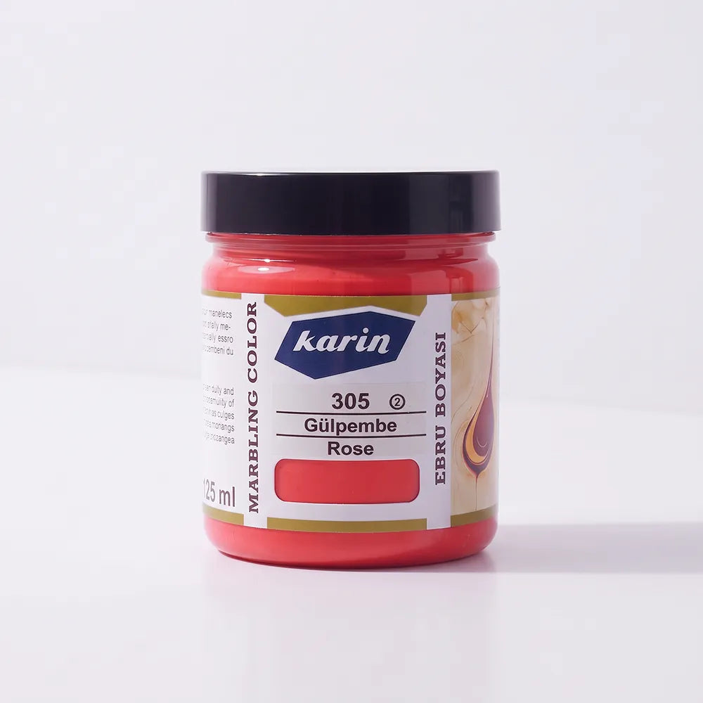 Karin Marbling Paint 305 Rose Pink 105 ml