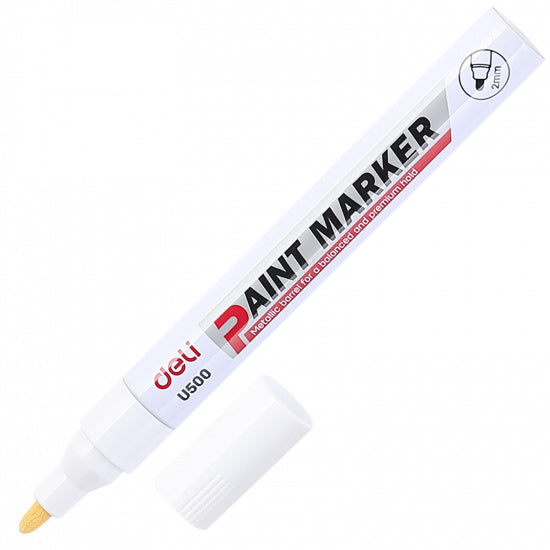 Deli Paint Marker 2.0 mm Beyaz