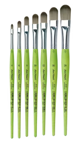 Da Vinci Fit Synthetic Filbert-Shape Brush Series 375 No:4