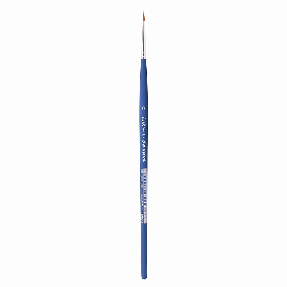 Karin By Da Vinci Sentetik Yuvarlak Fırçası Seri 383T5 No:0