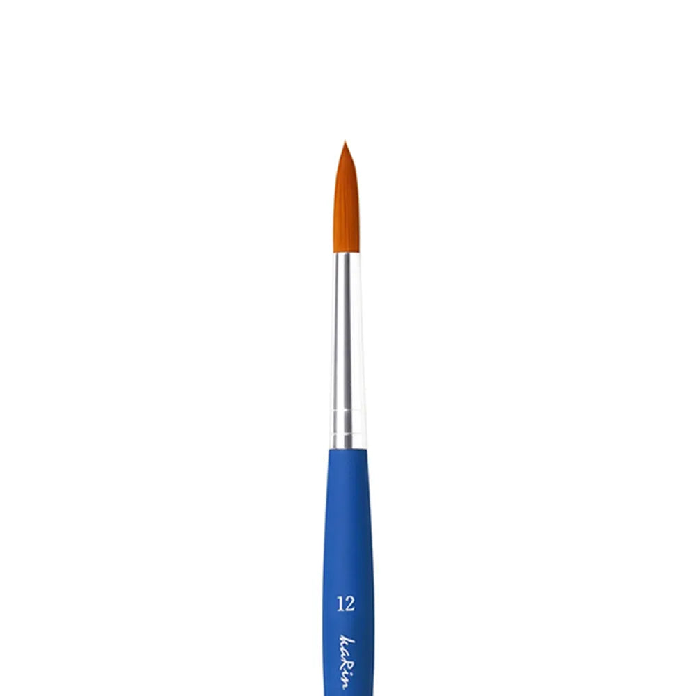 Karin By Da Vinci Sentetik Yuvarlak Fırçası Seri 383T5 No:12