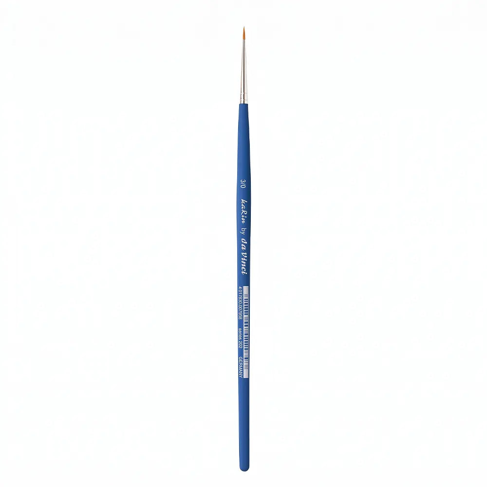Karin By Da Vinci Sentetik Yuvarlak Fırçası Seri 383T5 No:3/0
