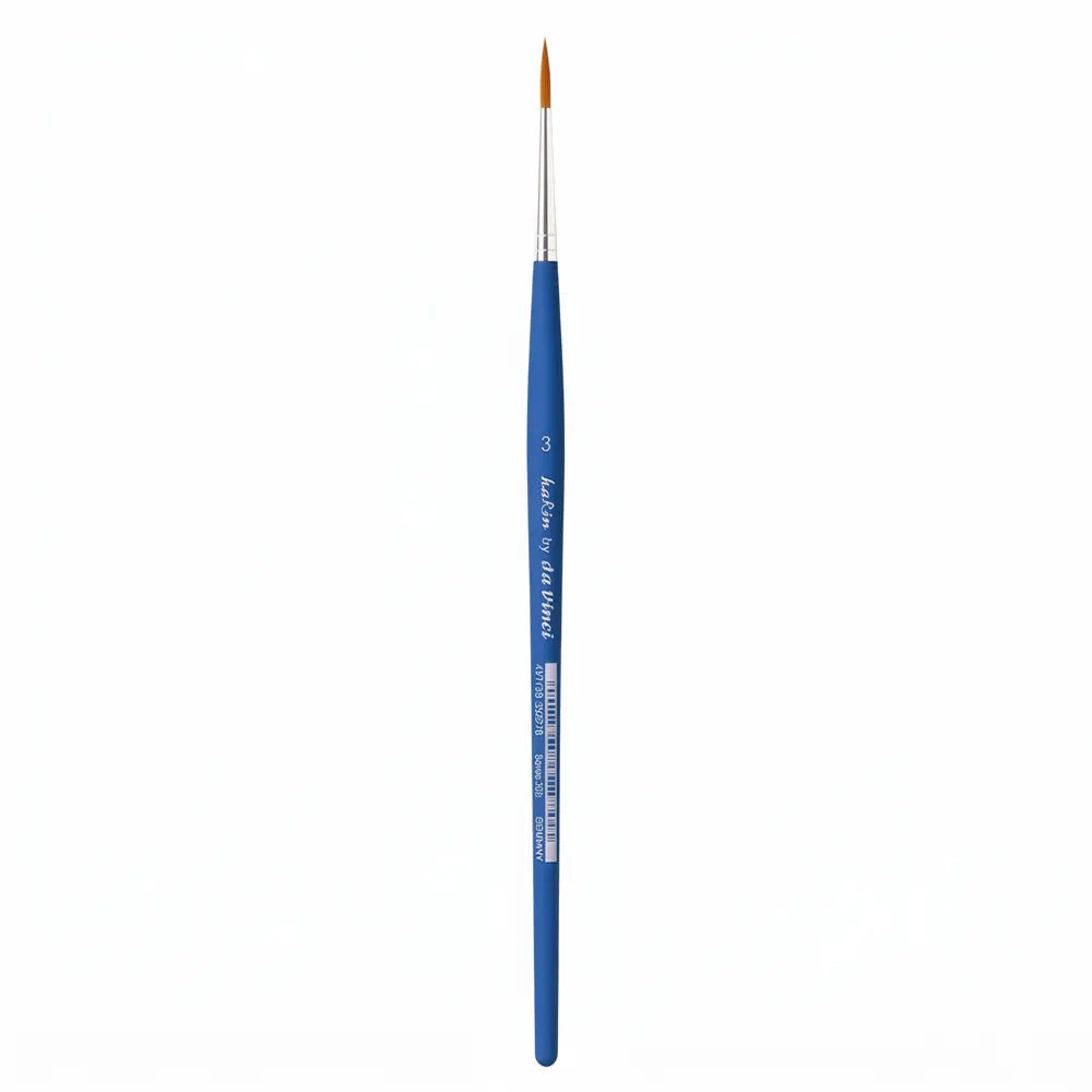 Karin By Da Vinci Sentetik Yuvarlak Fırçası Seri 383T5 No:3