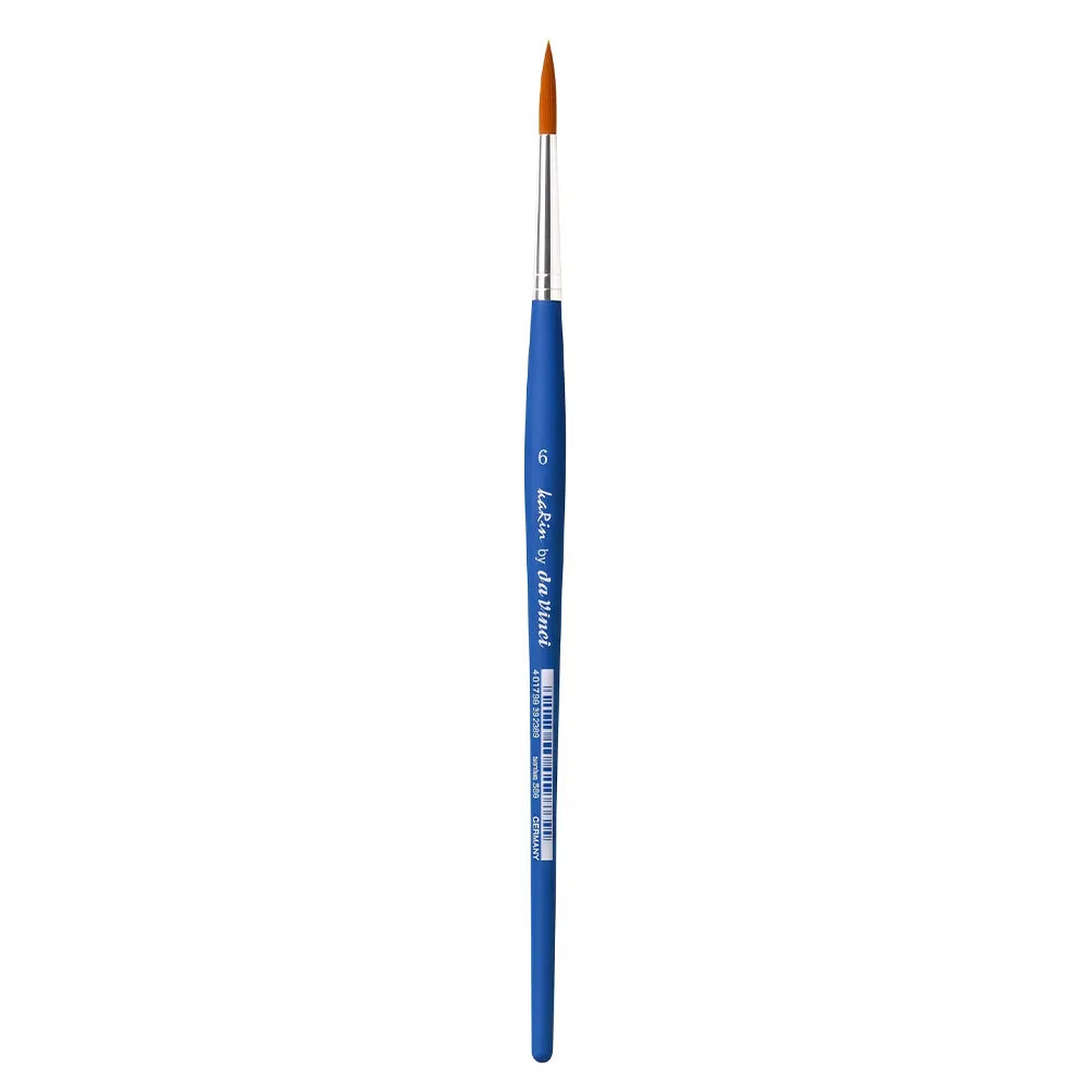Karin By Da Vinci Sentetik Yuvarlak Fırçası Seri 383T5 No:6