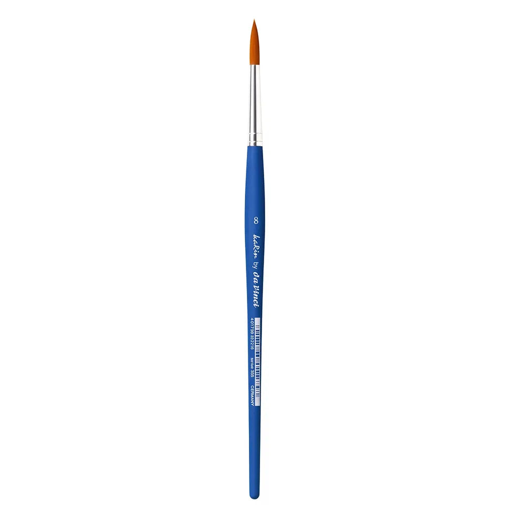 Karin By Da Vinci Sentetik Yuvarlak Fırçası Seri 383T5 No:8