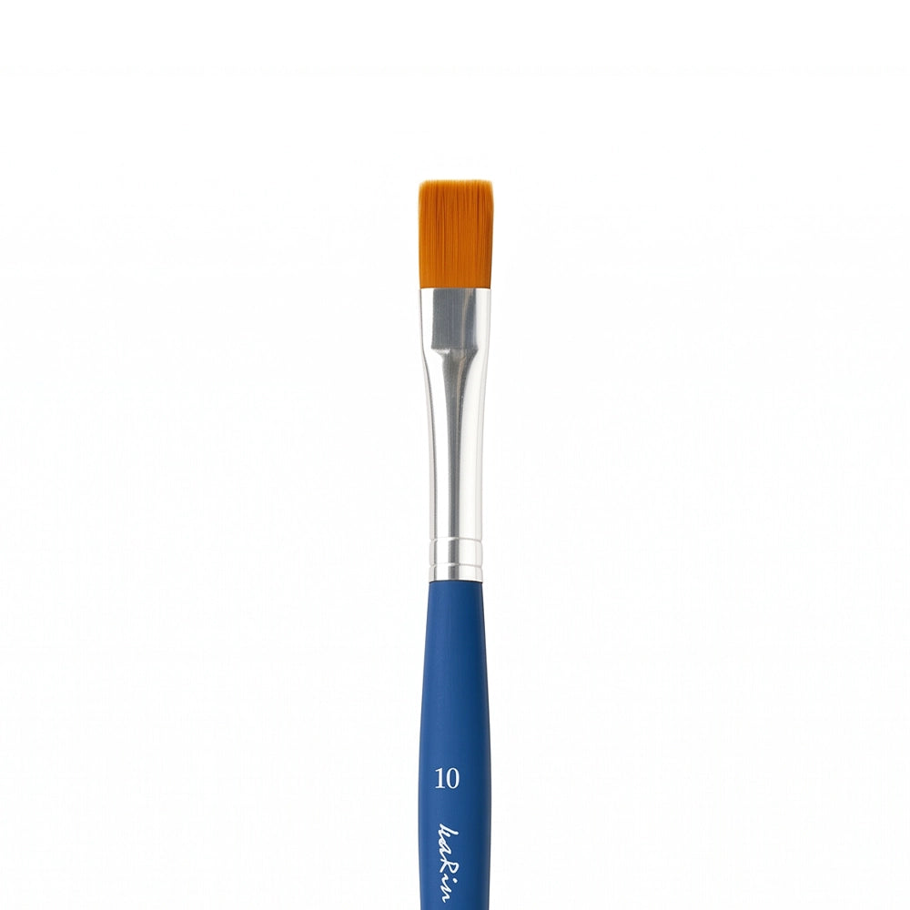 Karin By Da Vinci Sentetik Düz Fırçası Seri 384T5 No:10