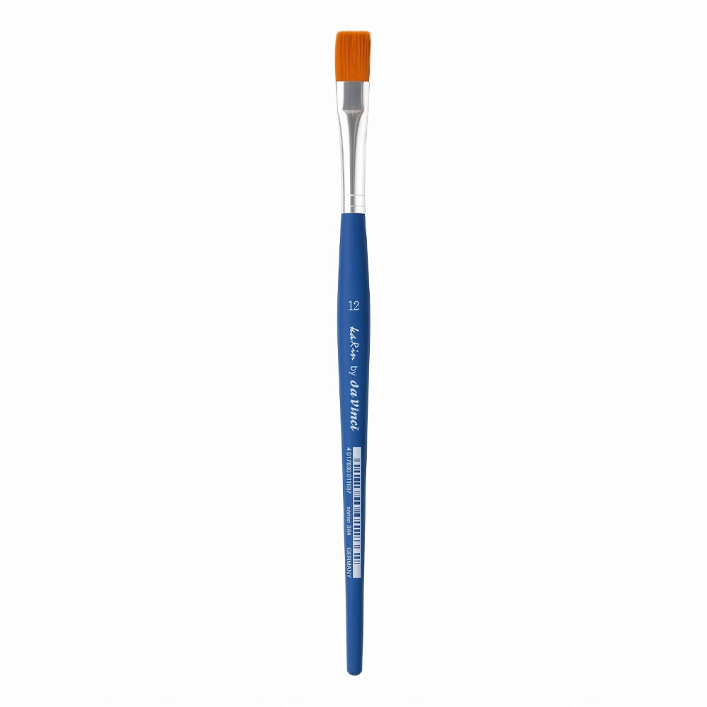 Karin By Da Vinci Sentetik Düz Fırçası Seri 384T5 No:12