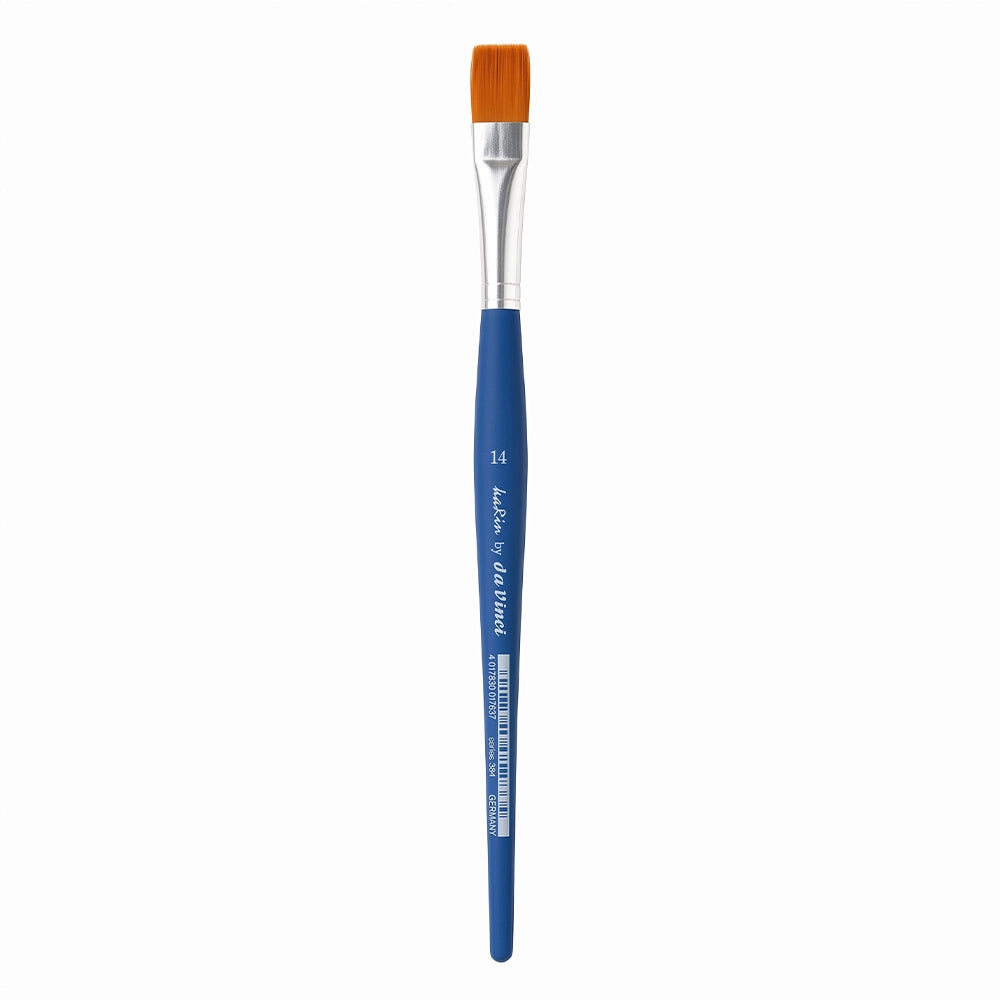 Karin By Da Vinci Sentetik Düz Fırçası Seri 384T5 No:14