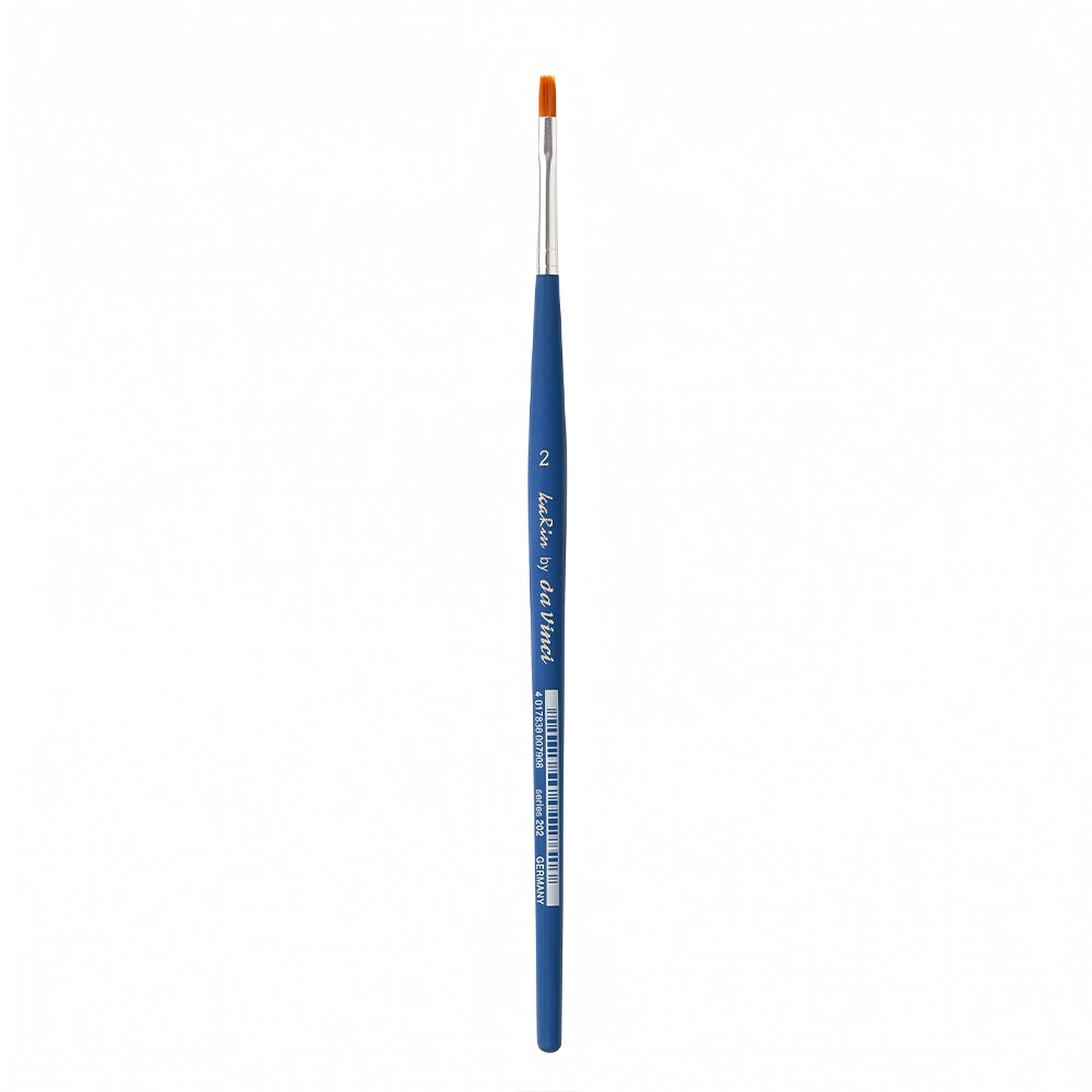 Karin By Da Vinci Sentetik Düz Fırçası Seri 384T5 No:2