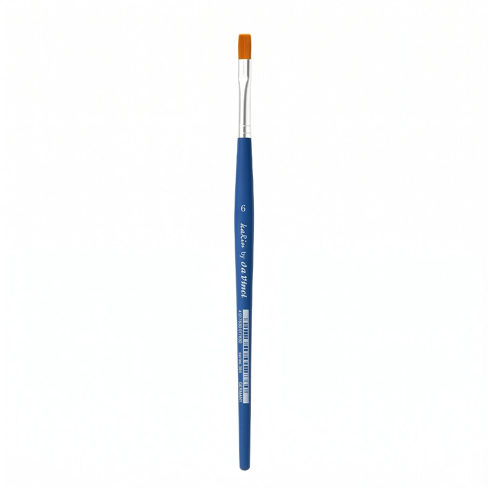 Karin By Da Vinci Sentetik Düz Fırçası Seri 384T5 No:6