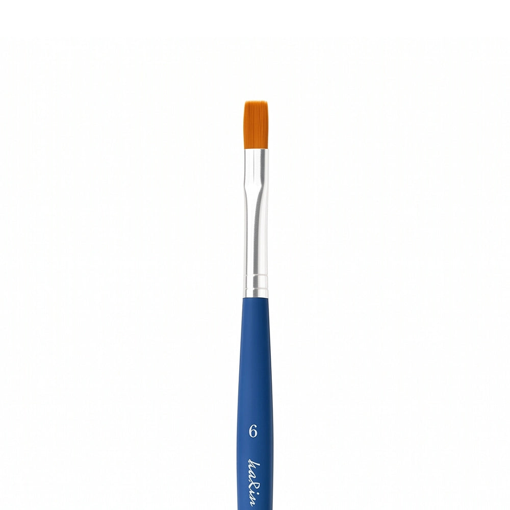 Karin By Da Vinci Sentetik Düz Fırçası Seri 384T5 No:6