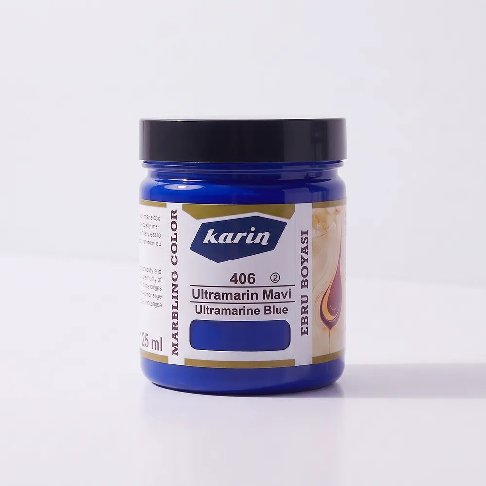 Karin Ebru Boyası 406 Ultramarıne Mavi 105 ml